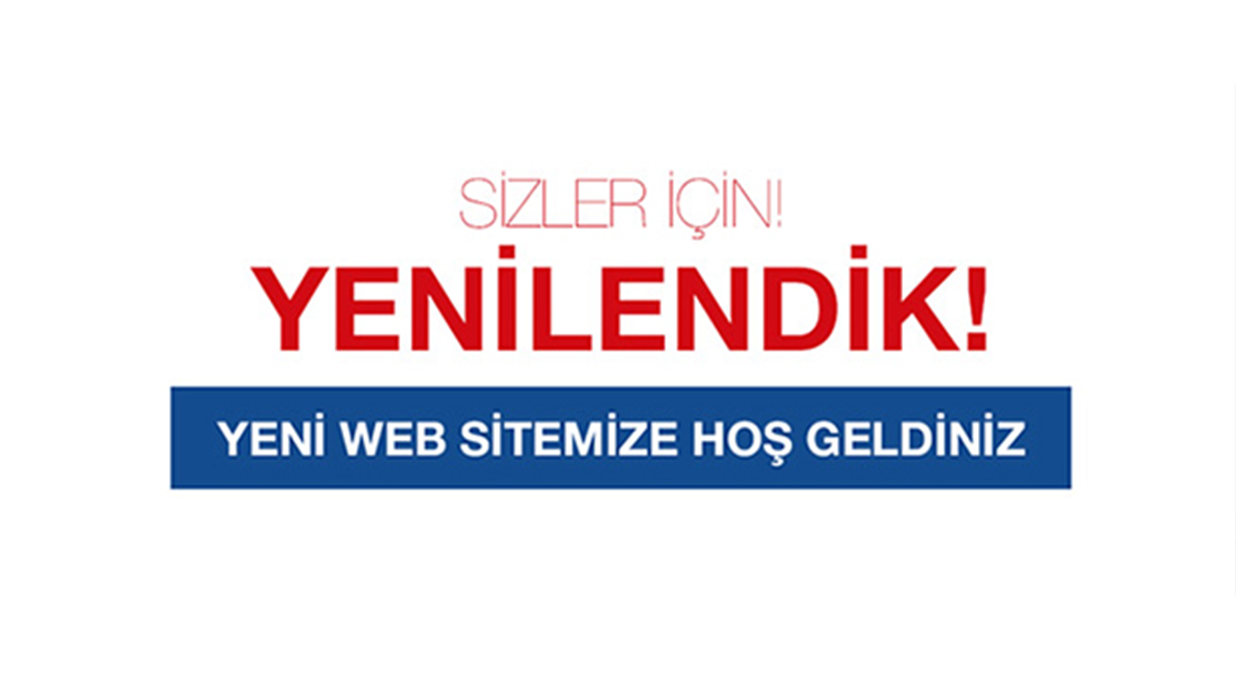 Web Sayfamız Yenilendi